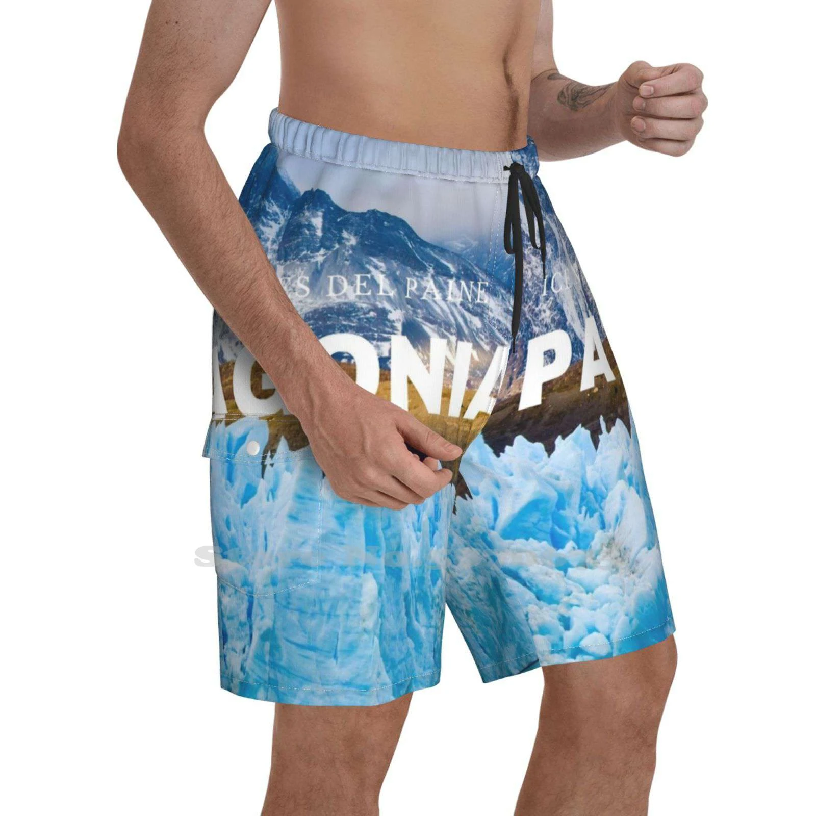 Pantalones cortos deportivos de holgados finos para la playa, chaqueta Patagonia, documentación, agearment Nano Puff|Pantalones cortos de surf| - AliExpress