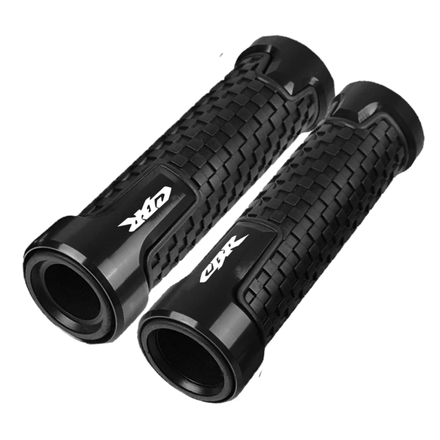 For Honda CBR 600 400 900 650 150 125 300 500 929 954 1000 250 R/RR/F/XX Motorcycle 22mm Handle grips handlebar grip ends Plug black
