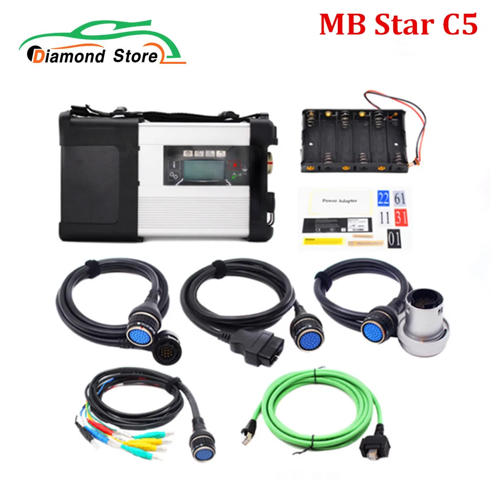 Новейшая Диагностика MB Star C5 2021 03 Wi-Fi SD подключение диагностика с OBD2