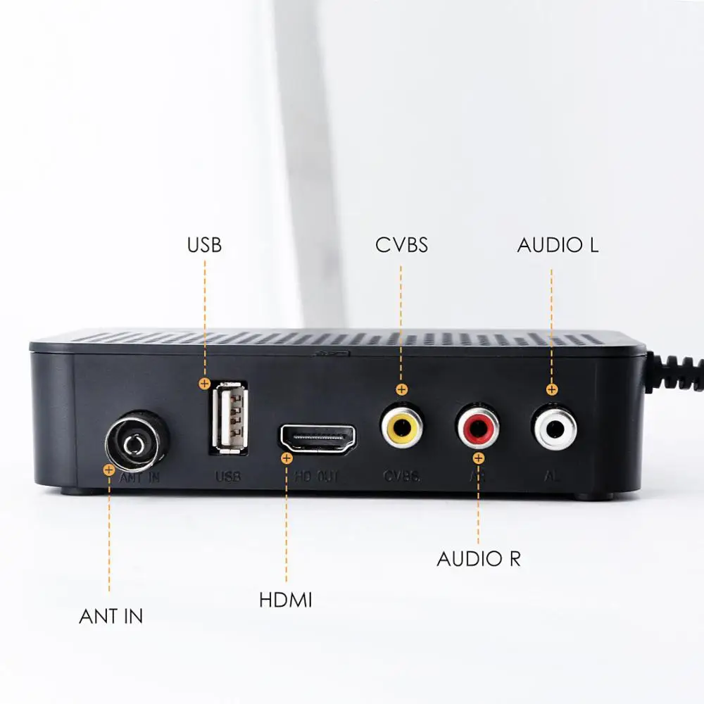 DVB-T2 DVB-T Full HD 1080P цифровой эфирный ТВ приемник цифровой ТВ-тюнер рецептор H.264 MPEG4 DVB T2 стандартная телеприставка