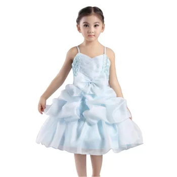 

2020 new fashion children's clothing Princess cotton children's dress suspenders girls dresses fluffy children's clothing