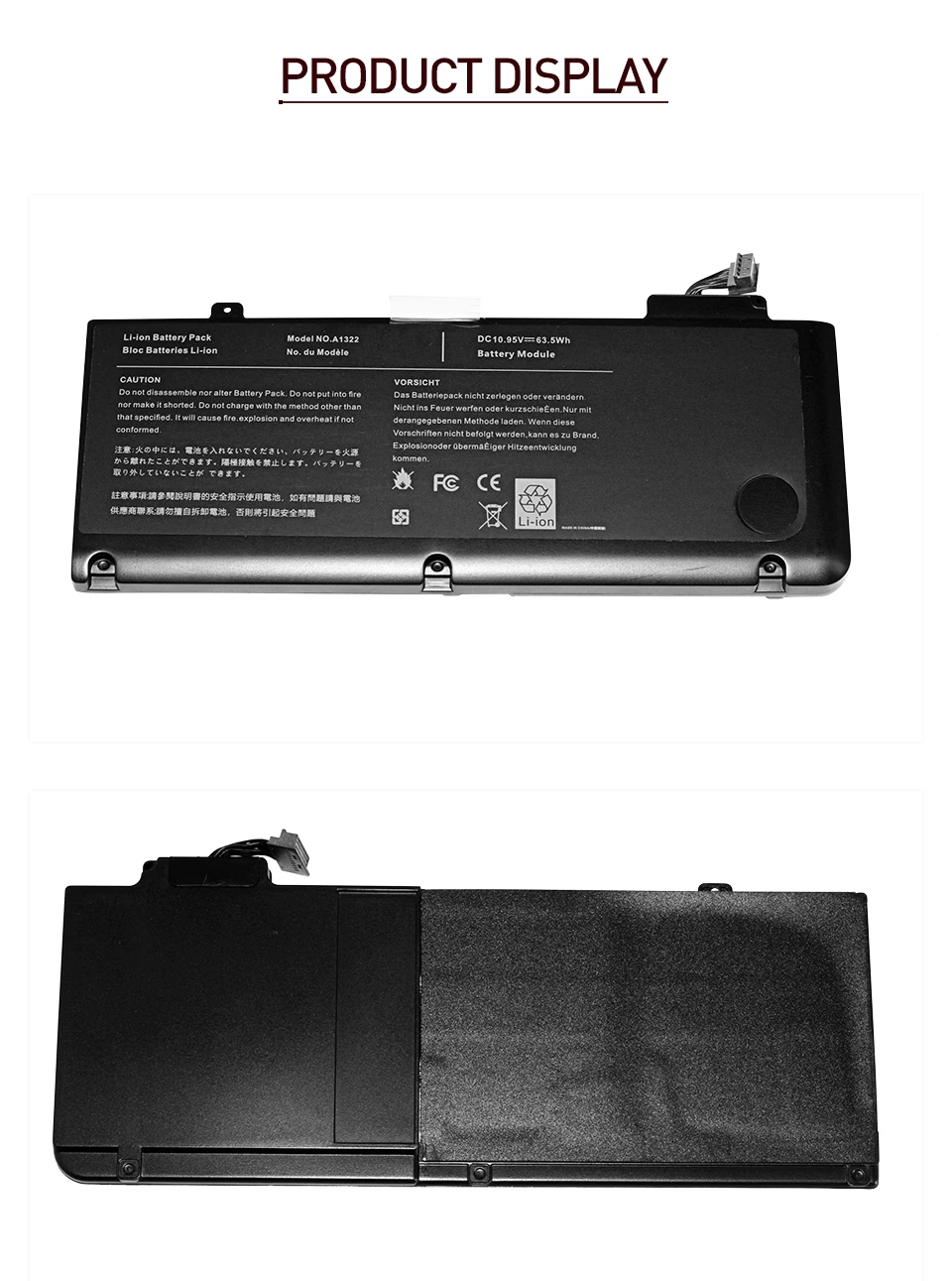 ApexWay 10,95 v 4500mah Аккумулятор для ноутбука Apple A1322 для Macbook PRO 1" A1278(2009 Версия) MB990*/A MB991ZP/A Высокое качество