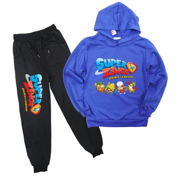 

Fashion Autumn Winter Baby Boy Super Zings Clothes 2020 2PCS Pullover Sweatshirt Pant Clothes Set Toddler Girl Outfit Suit