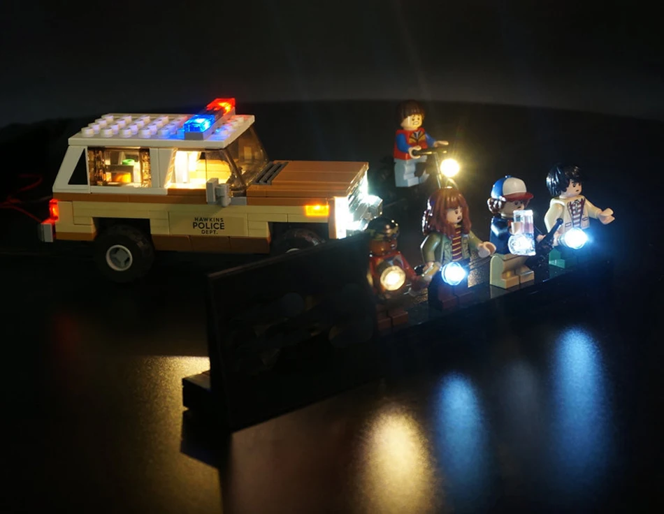Совместимость DIY Strangered вещи 75810 перевернутом строительный блок игрушка