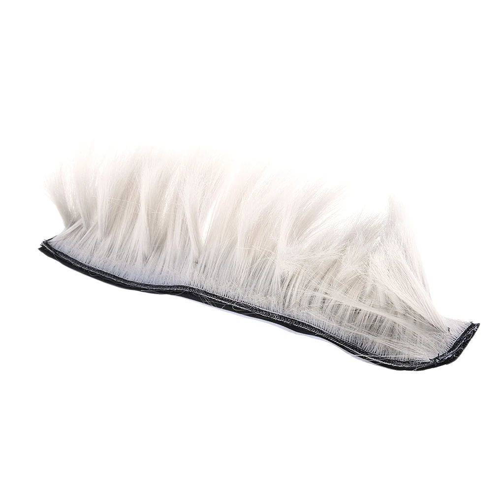 Motorcycle Adhesive Helmet Mohawk Hair Patches Skinhead Costumes Wig