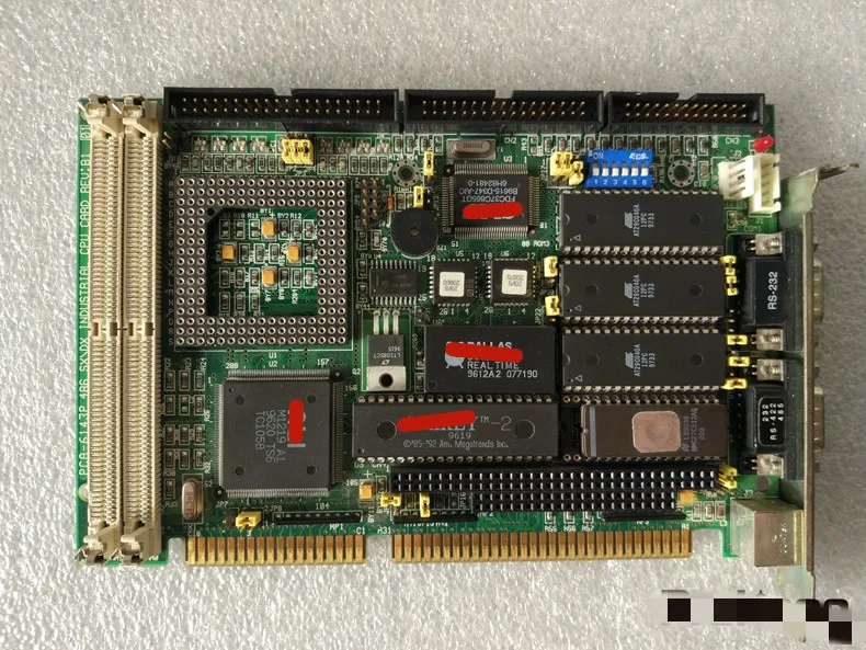 

Advantech PCA-6143P 486 материнская плата SX DX INDUSTRIAL REV: B1, материнская плата для промышленного контрольного оборудования