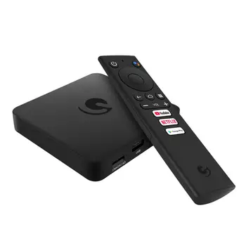 

Amlogic s905w Quad Core 3D 4K HDR Android 9.0 Streaming TV Box