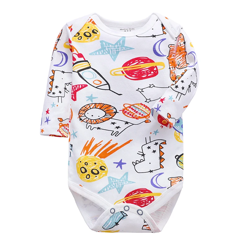 ch001-16 newborn bodysuit baby babies bebes clothes long sleeve cotton printing infant clothing 1pcs 0-24 Months - Цвет: ch001-16