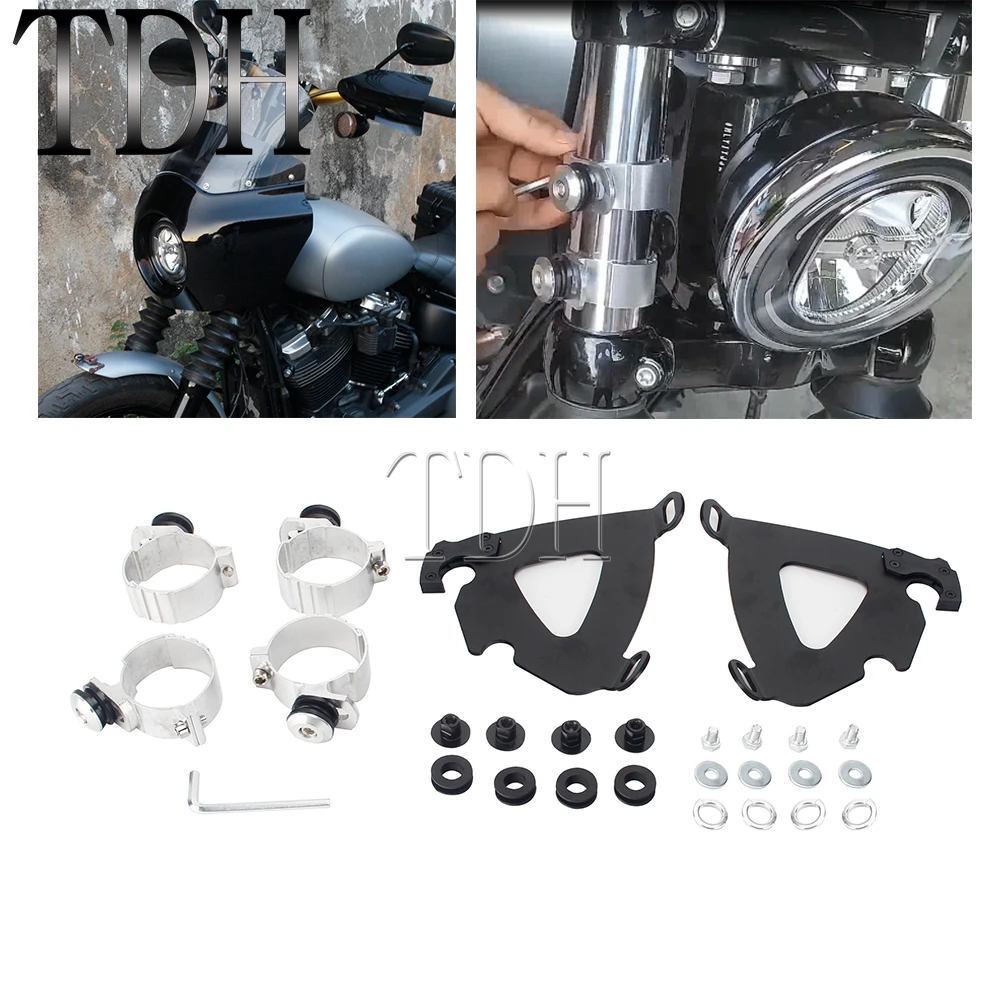 Moto Fork Headlight Fairing Accessories Trigger Lock Mounting Kit For ...