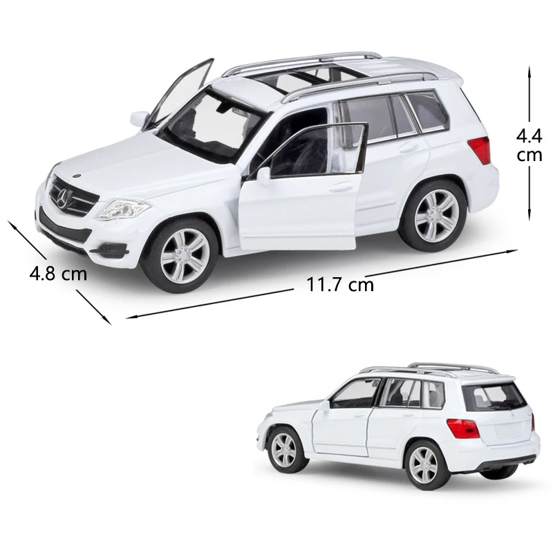 WELLY 1:36 металлическая модель игрушечного автомобиля Mercedes Benz GLK Классический Литой