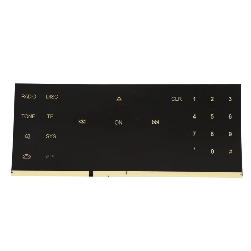 

Radio Button Repair Decals For Mercedes Benz C, E, Glk, And W Class Cars 2008-2014