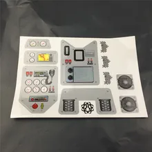Autocollant décoratif d'intérieur, 1 pièce, pour Wraith Axial 1/10 RC, pièces de mise à niveau de voiture à chenilles