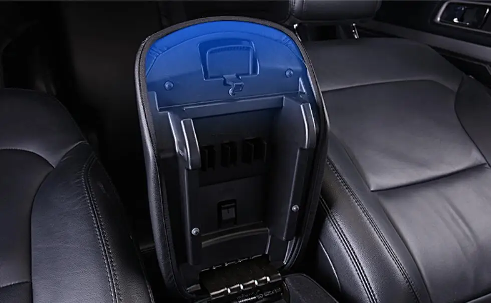 Автомобильный подлокотник, кобура, искусственная кожа, 3 цвета,,, для Ford Explorer, аксессуары, автомобильный Стайлинг, порог