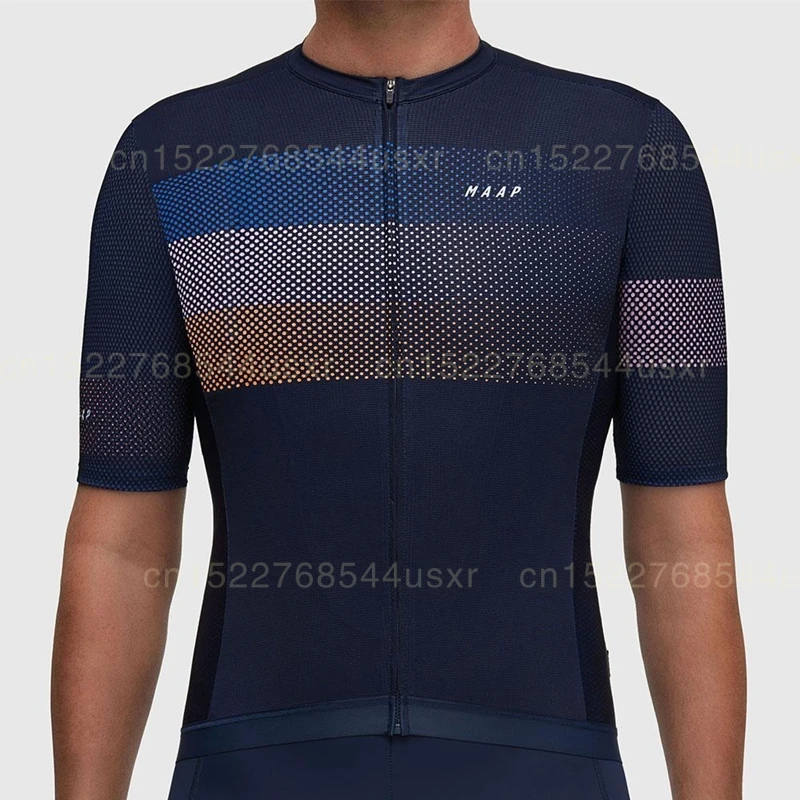 Team Maap pro racing одежда Лето короткий рукав Велоспорт Джерси MTB дорожный велосипед езда Рубашка Abbigliamento da bicicletta