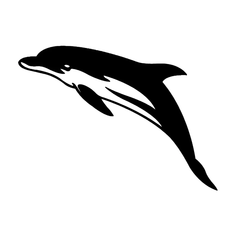 

S51807# Various Sizes/Colors Car Stickers Vinyl Decal Dolphin Girly Motorcycle Decorative Accessories Creative Laptop Helmet