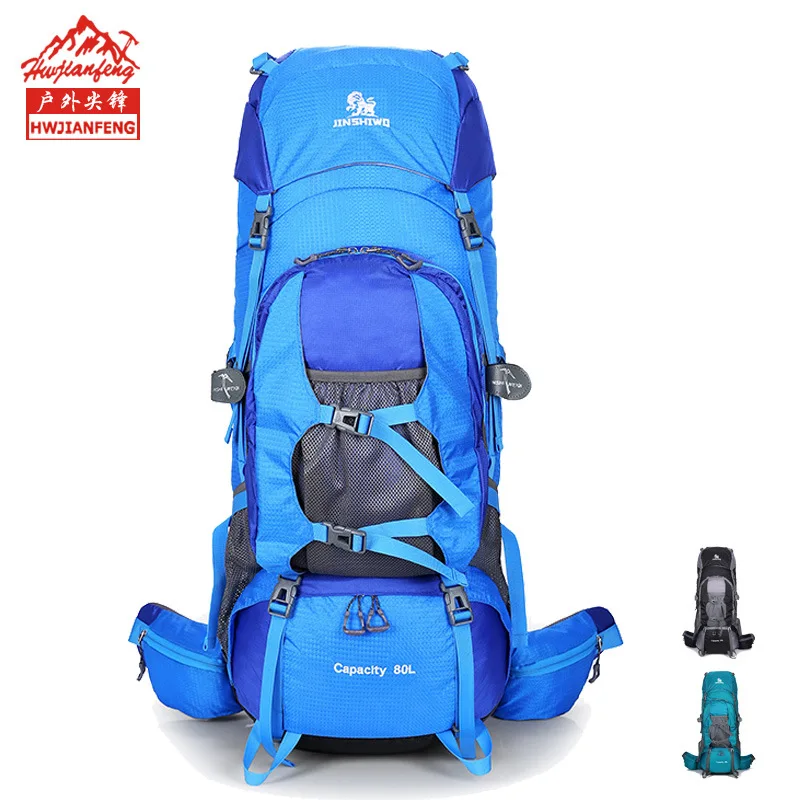 

Hu wai jian feng 2018 New Style Mountaineering Bag Large Capacity Camping Outdoor Bag Holder Backpack Men And Women Casual Backp