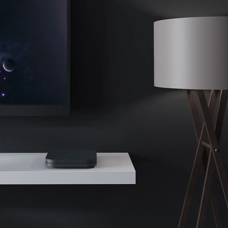 Xiaomi mi Box S 4K tv Box Cortex-A53 четырехъядерный 64 бит Mali-450 1000Mbp Android 8,1 2 ГБ+ 8 Гб HD mi 2,0 WiFi BT4.2
