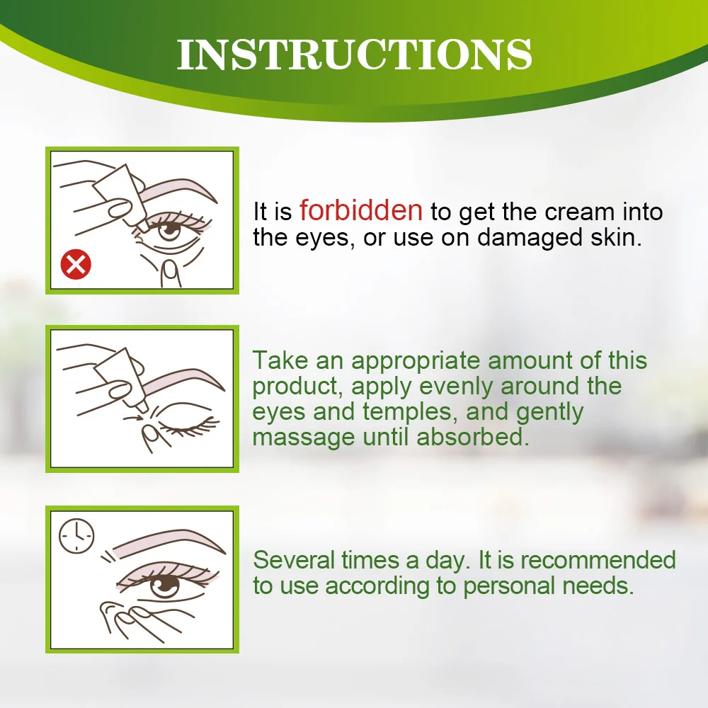 Sumifun 20g eye fatigue ointment for middle-aged and elderly eyesight care care K10037