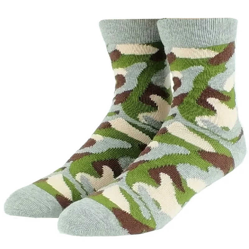 Мужские камуфляжные Повседневные носки | Мужская одежда