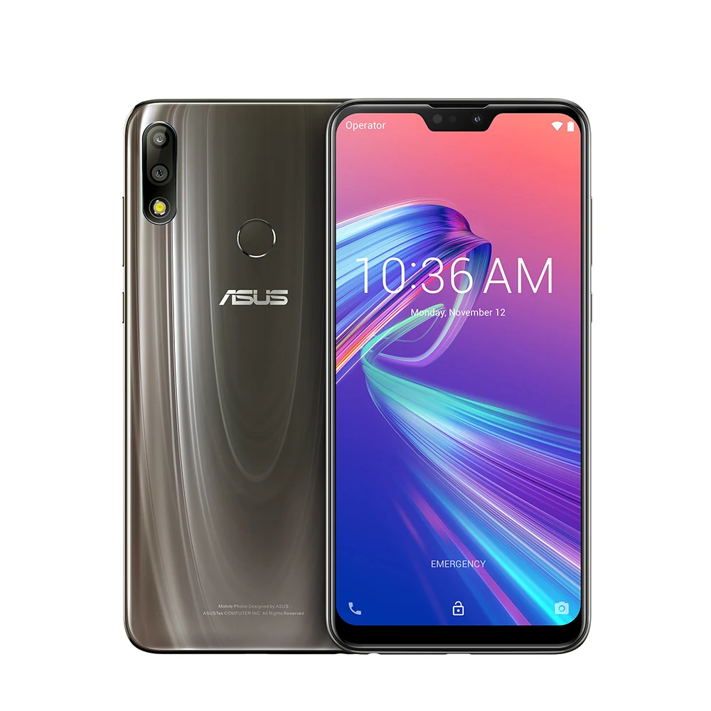 ASUS ZenFone Max Pro M2 ZB631KL, 4 Гб ОЗУ, 64 Гб ПЗУ, 6,3 дюймов, 4G LTE, Face ID, 5000 мАч, Android 8,1, смартфон, игровой телефон