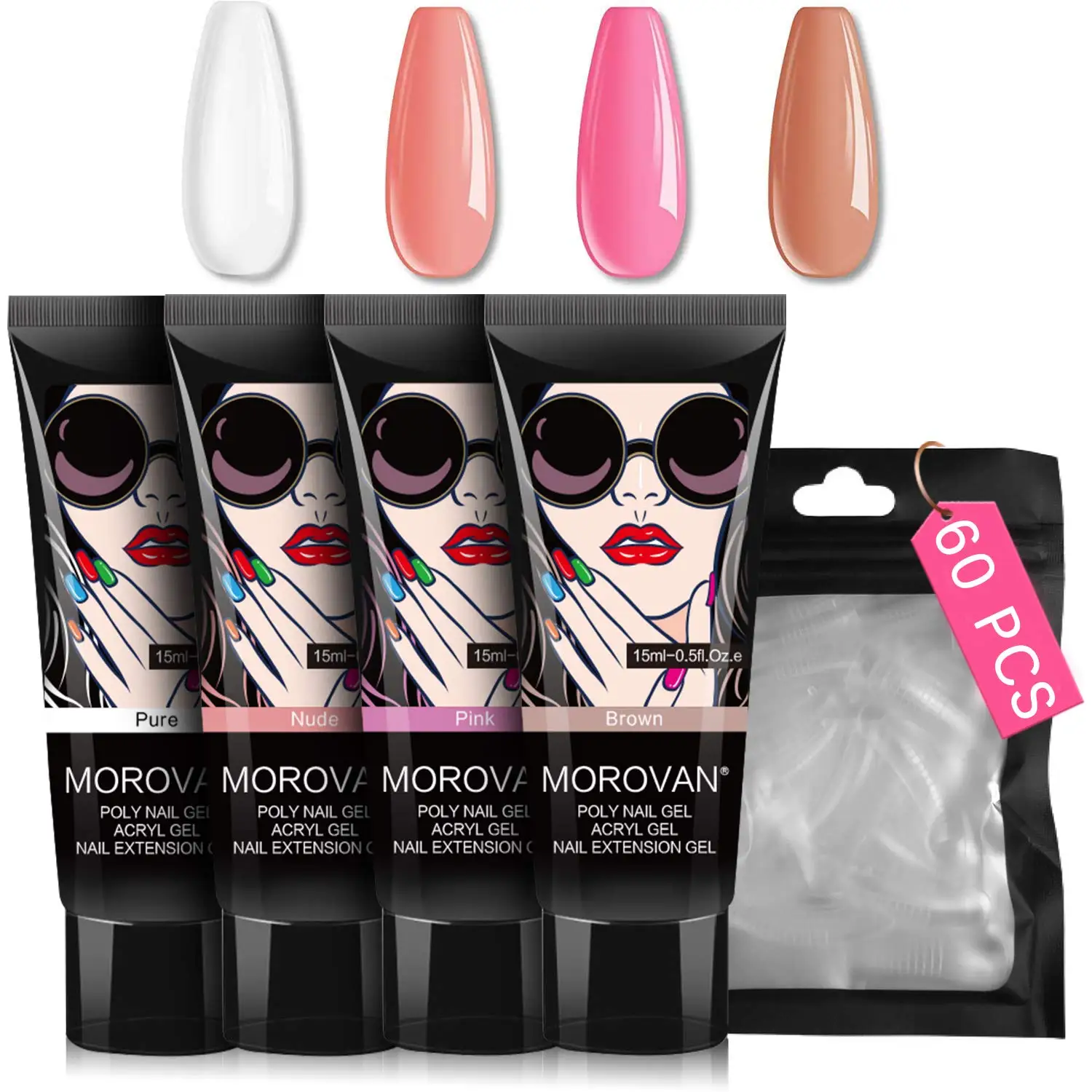 ポリポリエクステンションネイルジェルキット、ネイル、ネイルアート