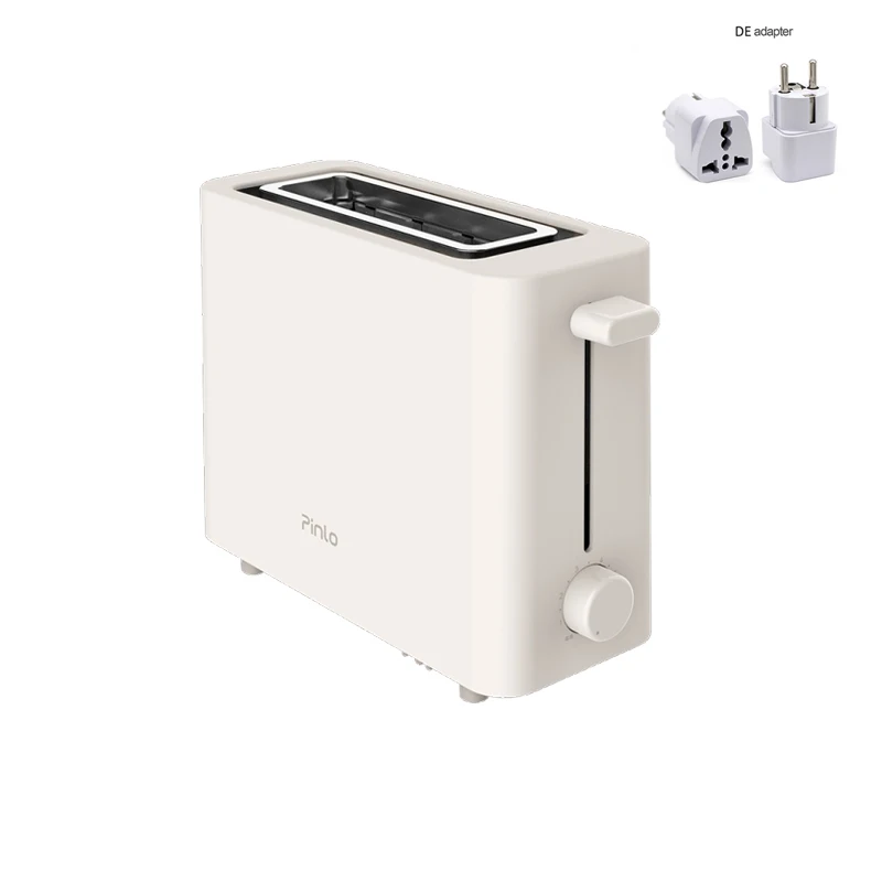 Add DE Adapter Xiaomi Pinluo многофункциональная электрическая машина для завтрака 6-ступенчатая Регулировка игрушечный тостер электрический тостер Кухня изготовления печатных пластин - Цвет: Add DE Adapter