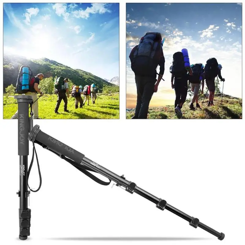MP208F Universal Camera Monopod Aluminum Alloy Retractable Tripods Bracket For Canon Nikon Sony DSLR Camera Video Camcorder