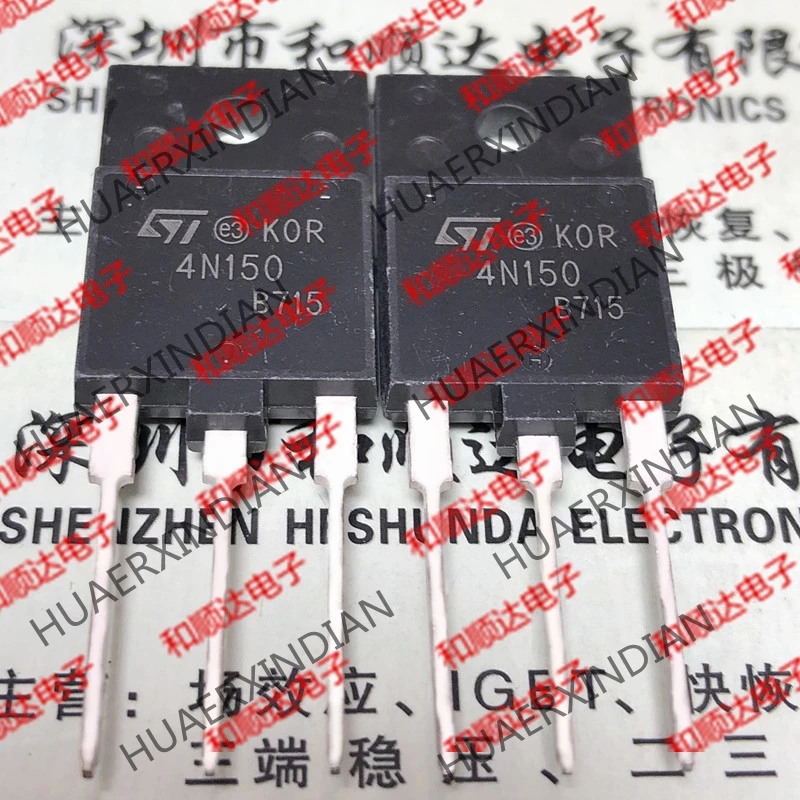 10 шт./лот и 4N150 STFW4N150 TO-3PF 1500V 4A