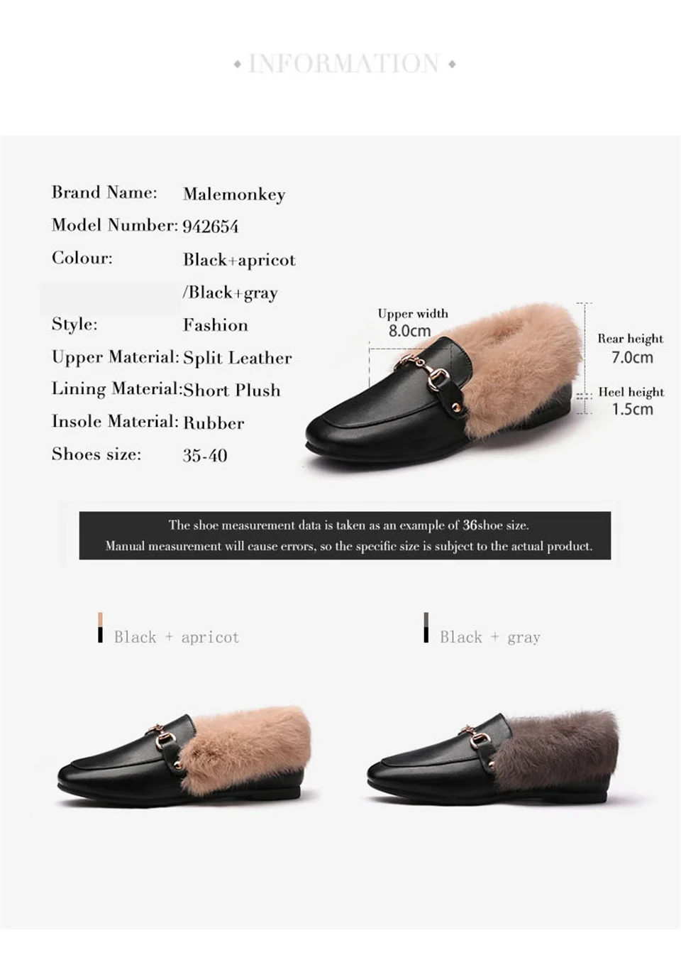 Malemonkey/ г.; Size35-40-зимняя обувь; Новая женская обувь высокого качества; дизайнерская модная женская обувь;