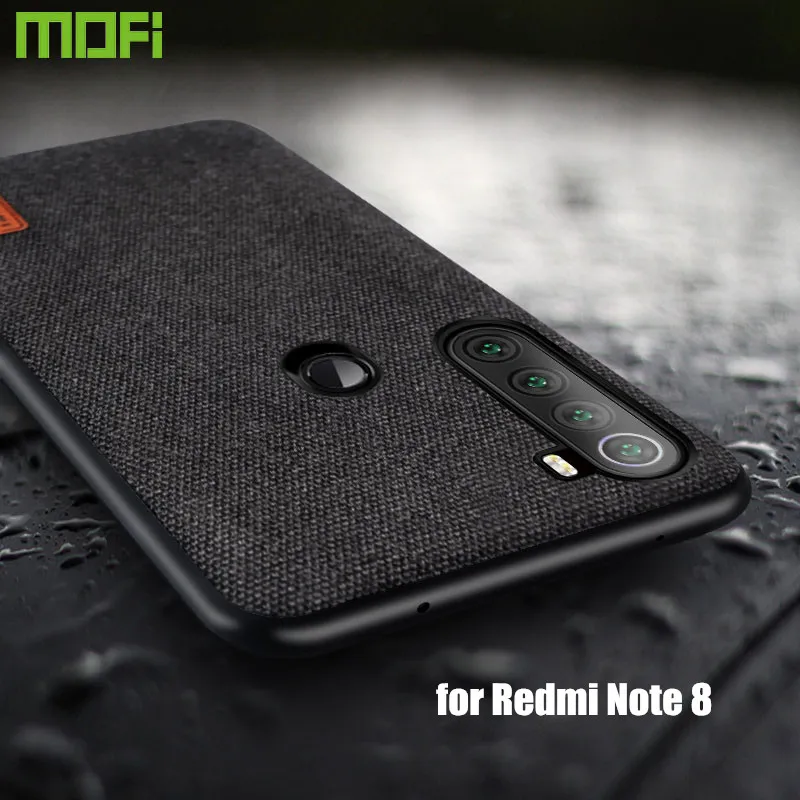 Чехол для Xiaomi Redmi Note 8 Pro чехол ударопрочный силиконовый MOFi с магнитом 8|Бамперы| |