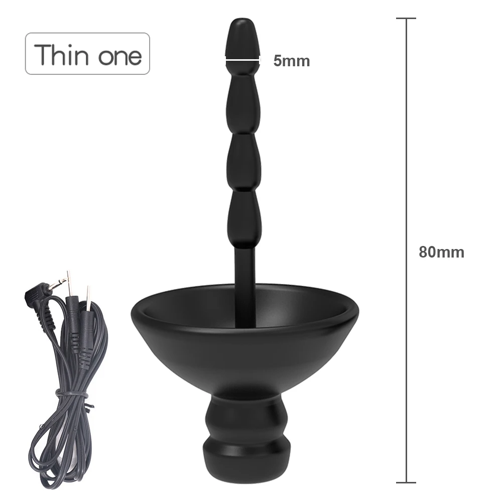 Urethra Masturbation Penis Plug Vibrator For Men Urethra Expansion Stimulator Penis Massager Electro Shock Vibrator For Adults_voghion.com