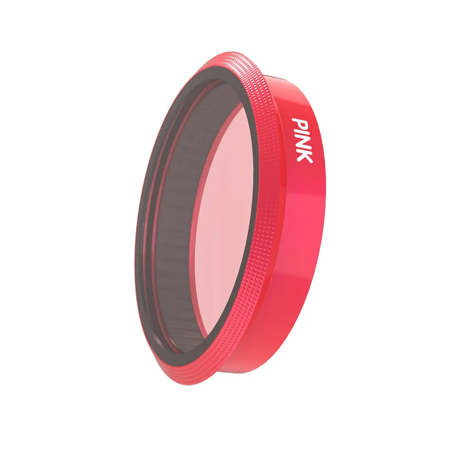 Pink Фильтр спортивной камеры для Sjcam SJ9 Max CPL UV ND 8 16 32 64 Красный Пурпурный Розовый набор фильтров объектива для Sjcam SJ9 Strike 4K аксессуары - Цвет: Pink