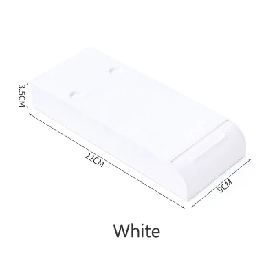 White Коробка для хранения, коробка для хранения ручек, скрытая паста, ручка, баррель, офисные канцелярские принадлежности, коробка для хранения мелочей, ящик для пасты на столе - Цвет: White