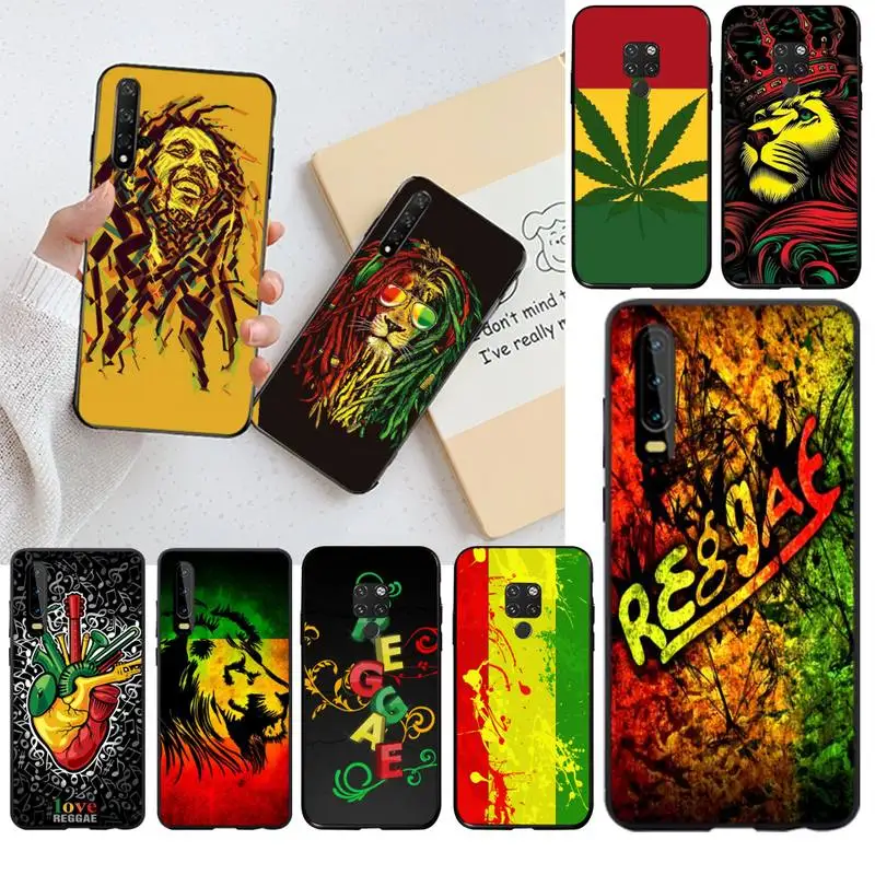 Чехол для телефона CUTEWANAN Cori Reith rasta lion reggae bob marley Huawei P30 P20 lite Mate 20 Pro P Smart 2019 prime |