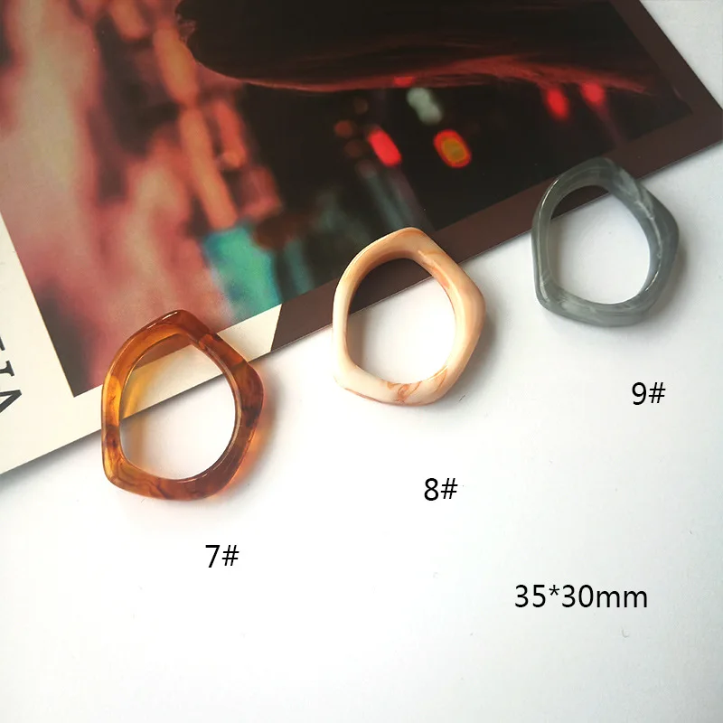DIY Acrylic Earring Accessories Material Resin Pendant Earrings Acrylic DIY Earring Decoration Material WD21 (7)
