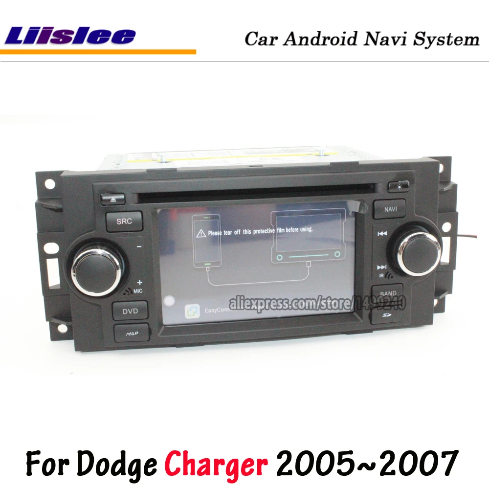 Liislee Android 8.0UP для Dodge Зарядное устройство 2005~ 2007 автомобильный радиоприемник стерео Carplay экран DVD GPS Navi карта навигационная мультимедийная система