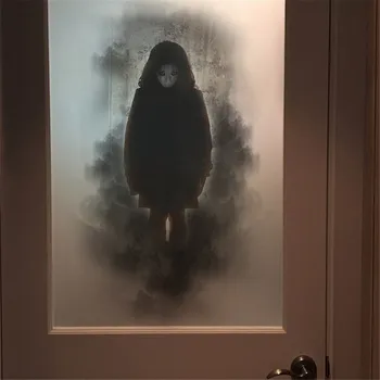 

Halloween Decoration For Home Glass Stickers Living Room Bedroom Refrigerator Decorative Halloween Wall Stickers Horror Sticker