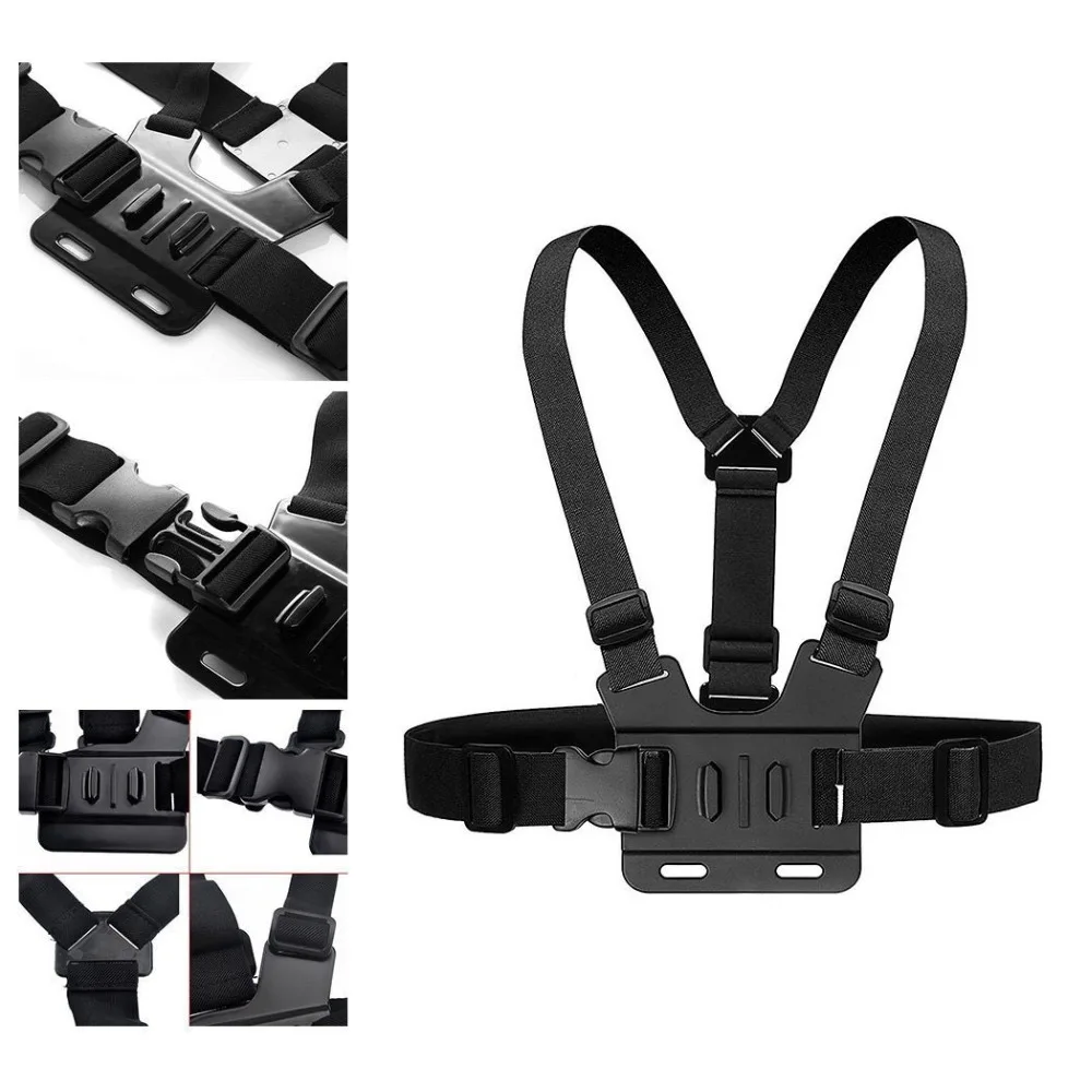 Vamson for Gopro Accessories Chest Strap Belt Body Tripod Harness Mount For Gopro Hero 8 7 5 6 4 for Xiaomi for Yi 4K