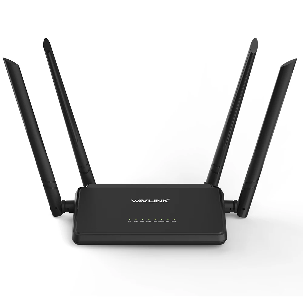 Wavlink WiFi Router N300 Wireless Wi-Fi Router 4x5dBi High Power Antennas 2.4GHz Band 300mbps Repeater with Smart APP easy setup