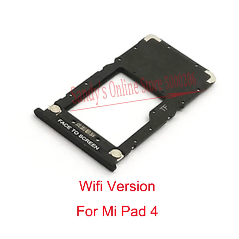 2 предмета sim-карты слот для Xiaomi mi Pad 4/4 плюс лоток sim-карты слот для карты SD Держатель считывания кода для mi Pad4 ремонт Запчасти Замена Запчасти