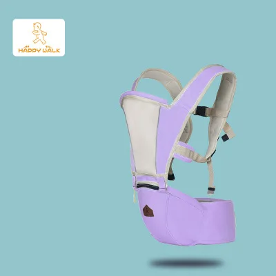 

Happy walk baby strap shoulder multi-functional baby strap breathable seating bench M-12004