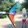Outdoor Sport For Adults Power Stunt Kite Dual Line 1.8/2.4m Triangle Kite Good  Flying Toys With Handle And Line Sports Beach 1