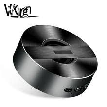 VVKing Беспроводной Bluetooth Динамик металл мини сабвуфер Портативный Динамик s со встроенным микрофоном, флеш-картой памяти TF AUX MP3 воспроизведения музыки громкий Динамик