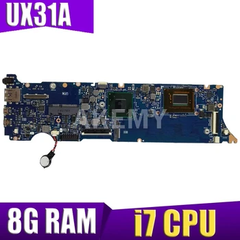 

XinKaidi UX31A2 Laptop motherboard for ASUS UX31A UX31 Test original mainboard 8G RAM i7 CPU REV2.0