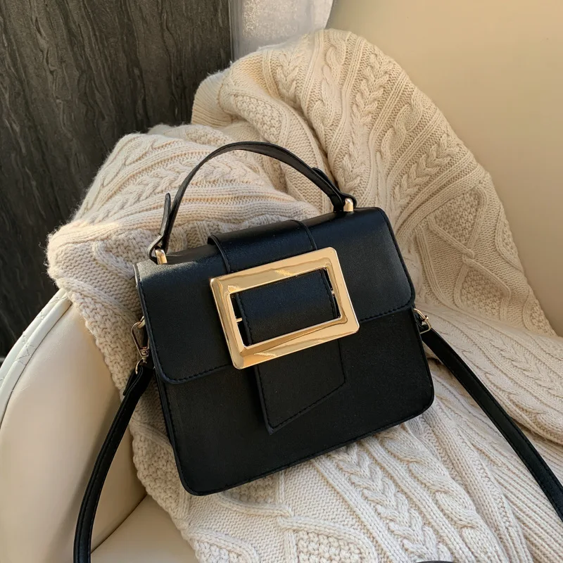 

Textured Simple Casual Shoulder Messenger Bag Fashion Wild Pliers Small Square Bag Luxury Handbags Women Bags Designer