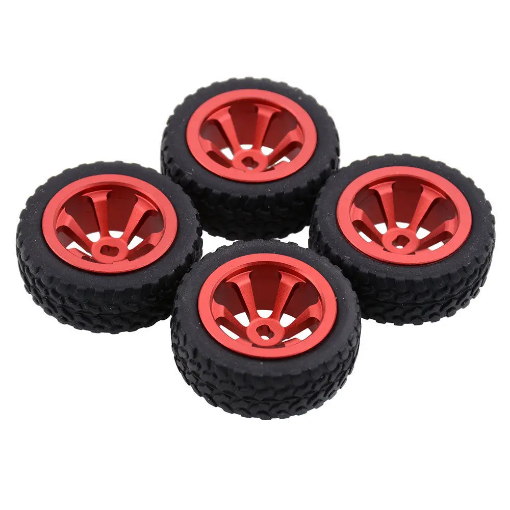 Колесо из алюминия с шинами RC K989-53 4P подходит для WLtoys 1:28 автомобиль K969 K989 P929 |