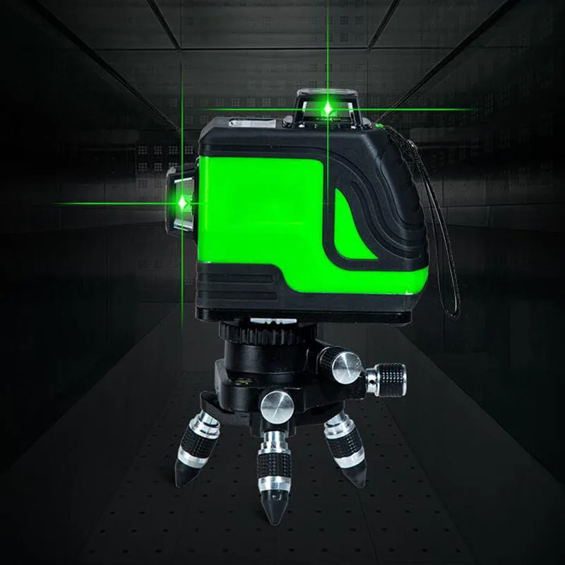 

Automatic Line Green Laser Wall Sticker Self-Balancing Laser Beam Line Level 360 Horizontal And Vertical Cross Glare Laser Level