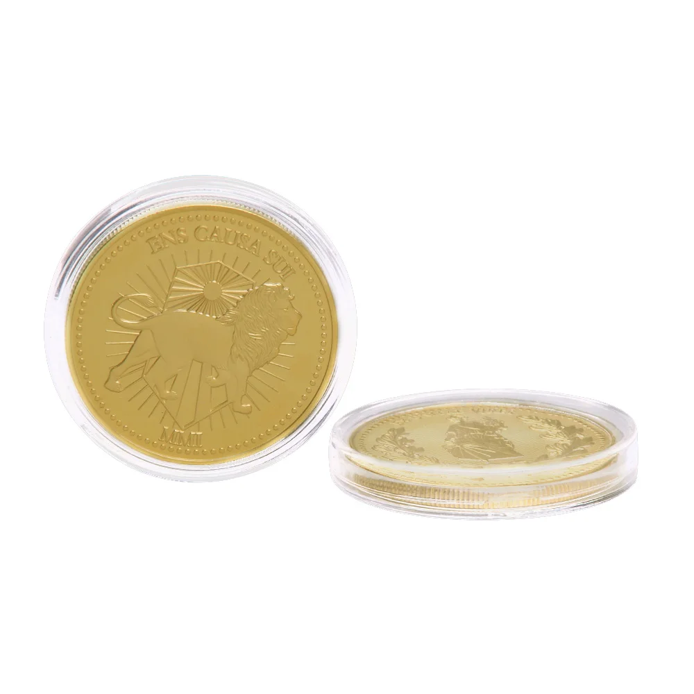 Baratos John mecha Moneda de Metal dorado aleación de Zinc colección Continental Hotel Cosplay utilería marcador de juramentos de sangre accesorios de Navidad regalos
