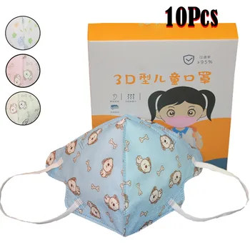 

Kids Children Outdoor Earloop Mouth Mask Cotton Anti-stof Veilig Ademend Mouth Masks Dustproof Face Masks Reusable Face Cover