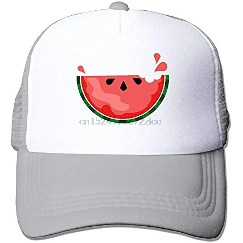 Fdreattyuny мультфильм свежих фруктов арбуза модные Бейсбол Кепки для Для мужчин и Для женщин Регулируемый сетчатая Кепка-тракер